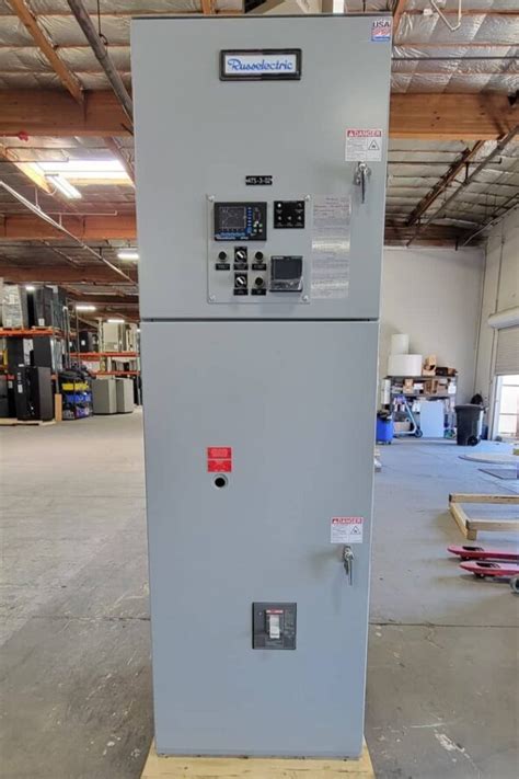 Russelectric 400A 277 480V Automatic Transfer Switch CI Group