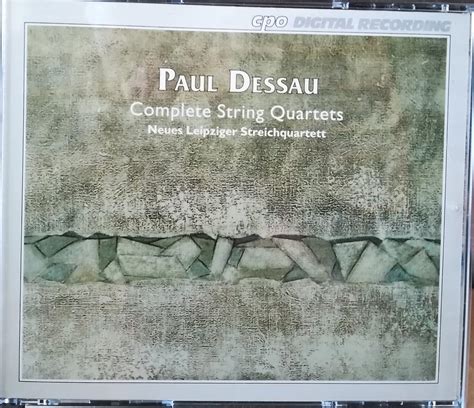 Dessau Paul Neues Leipziger Streichquartett Dessau Complete String