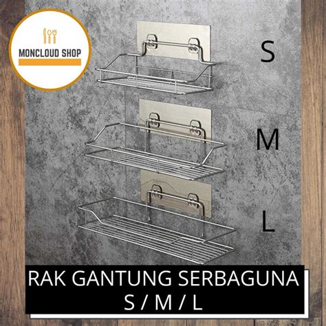 Jual Tempat Sabun Batang Dinding Kamar Mandi Tempel Rak Gantung Dapur