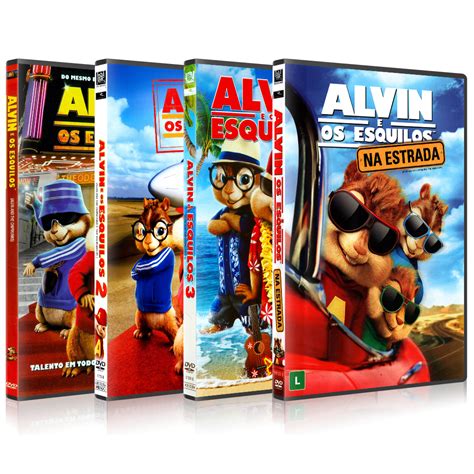 Alvin E Os Esquilos Completo Dublado - DVD Alvin e os Esquilos (Vários a Escolha) Dublado e Legendado - Alta ...