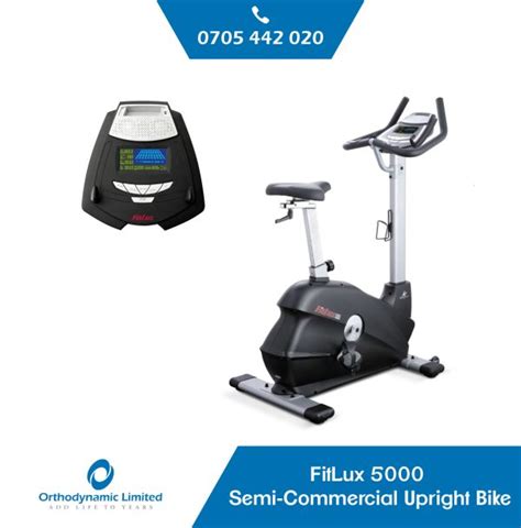 Fitlux Semi Commercial Upright Bike Orthodynamic