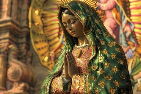 premium photo experience  divine presence   virgen de gu