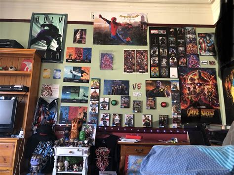 My MCU themed wall. : r/marvelstudios