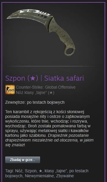 Talon Knife Skin Do Cs Go Kosa Szpon N Olsztyn Kup Teraz Na