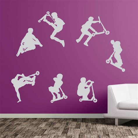 Stunt Stunt Scooter Stickers A49 Etsy