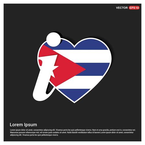 Cuba flag design vector 13304196 Vector Art at Vecteezy