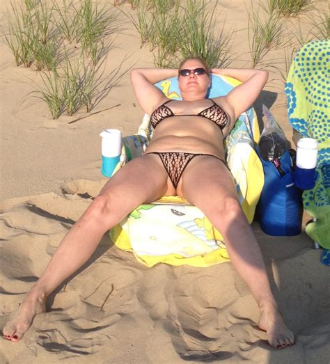 My Wife In Micro Bikini On The Beach Page 10 Dickflash The Forum For Flasher And
