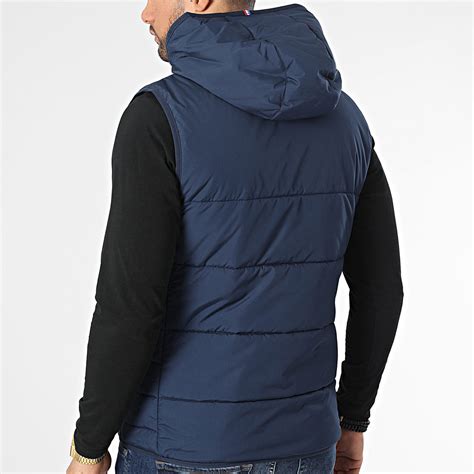 Le Coq Sportif Doudoune Capuche Sans Manches Essential N