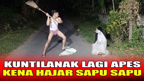 PRANK KUNTILANAK BIKIN NGAKAK KUNTILANAK LAGI APES FUNNIEST GHOST