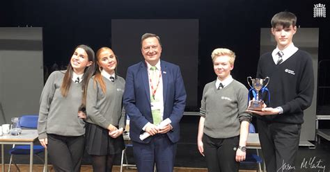 Jason McCartney MP Adjudicates At Holmfirth High Schools Debate