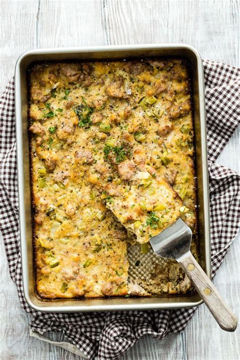 17 Old Fashioned Southern Cornbread Dressing Recipe With Sausage Ignite