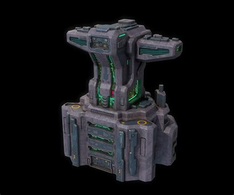 ArtStation - Sci fi base building | Game Assets