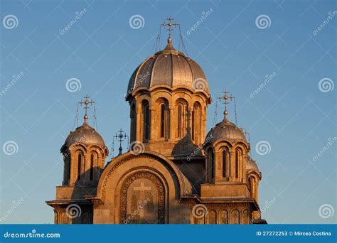 Romanian Orthodox church stock image. Image of religion - 27272253