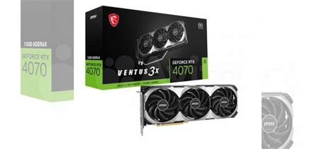 MSI Geforce RTX 4070 OC купить в Москве с доставкой | Электроника | Авито