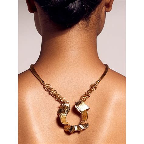 Buy Ethnic Andaz Norah Necklace Gold Online