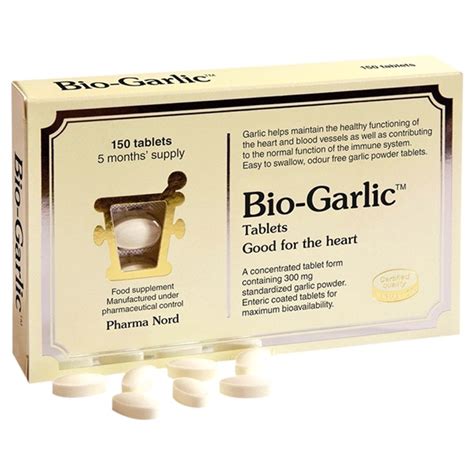 Bio Garlic V Tabs 150 Pharma Nord Uk