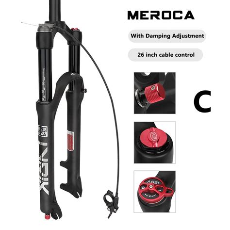 Meroca Mountain Bike Fork Er Er Er Travel Mm Quick Release