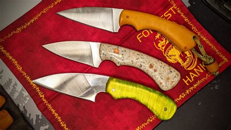 3 Versions Of The Solito Fixed Blade By Local Knife Maker Ed Sol