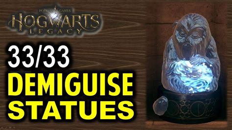 All Demiguise Statues Locations In Hogwarts Legacy YouTube