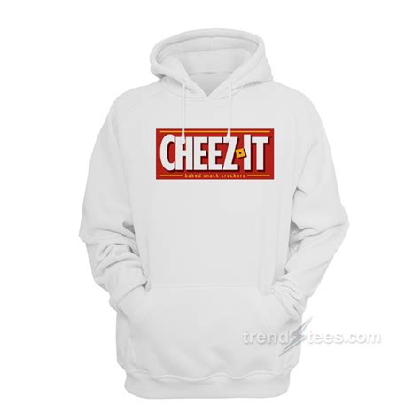 Cheez It Logo Hoodie Unisex For Sale