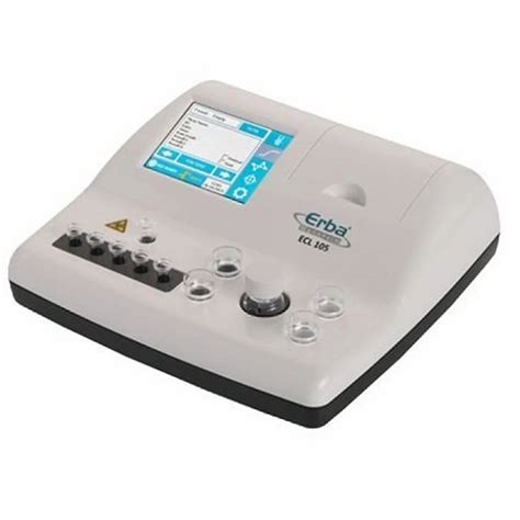 Semi Automatic Erba Ecl 105 Coagulation Analyzer 2 Part At Rs 80000 In