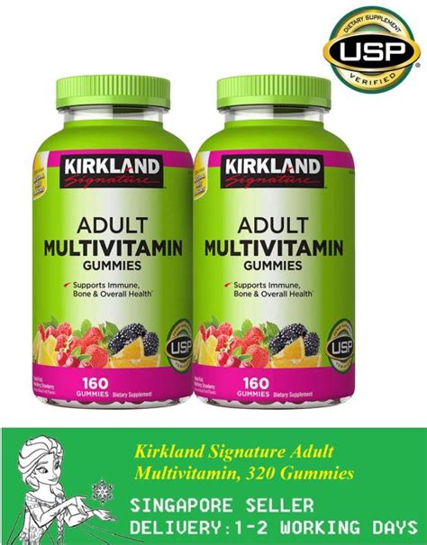 Kirkland Signature Adult Multivitamin 320 Gummies Exp 06 2024