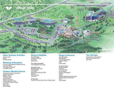 Snowbird Trail Map | Snowbird Map | Mountainwatch