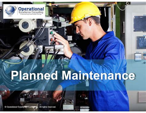 PPT TPM Planned Maintenance Keikaku Hozen 102 Slide PPT PowerPoint