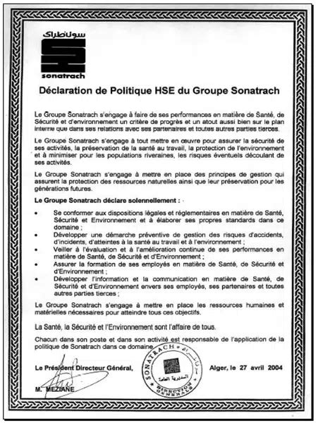 Plan Hse Pdf Sant S Curit Et Environnement Au Travail Qe