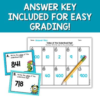 Spring Place Value 3 Digit Numbers Values Through The Hundreds Scoot