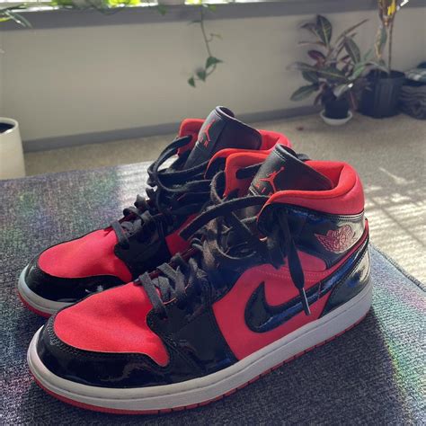 Red And Black Jordan 1s Jordans Jordan1s Depop