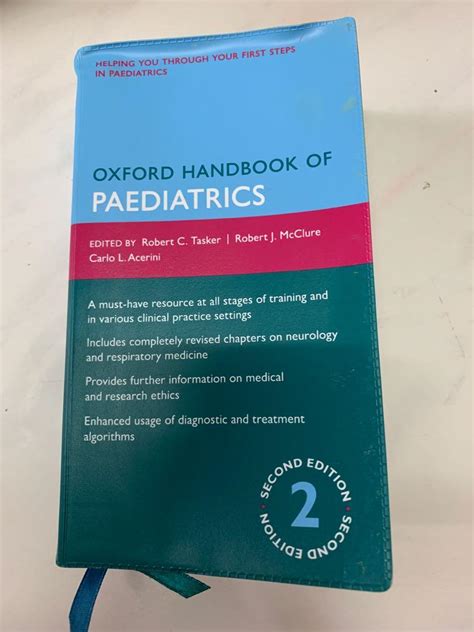 Oxford Handbook Of Paediatrics Hobbies Toys Books Magazines