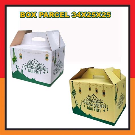 Jual Box Parcel Idul Fitri 34x25x25 Cm Box Jinjing Box Lebaran