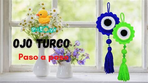 OJO TURCO TEJIDO A CROCHET Colgantes A Crochet Tejidos A Crochet