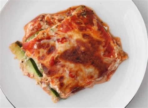 Lasagnes Au Thon Et Courgettes Au Thermomix Plat Principal