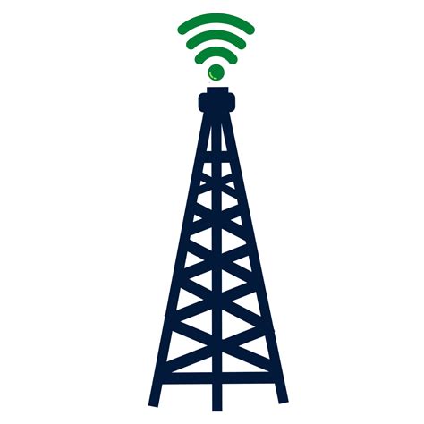 Download Network Tower Antenna Royalty Free Stock Illustration Image