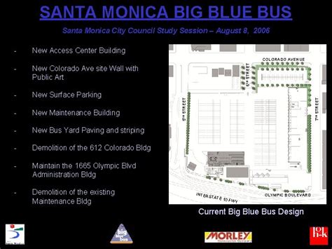 SANTA MONICA BIG BLUE BUS Santa Monica City