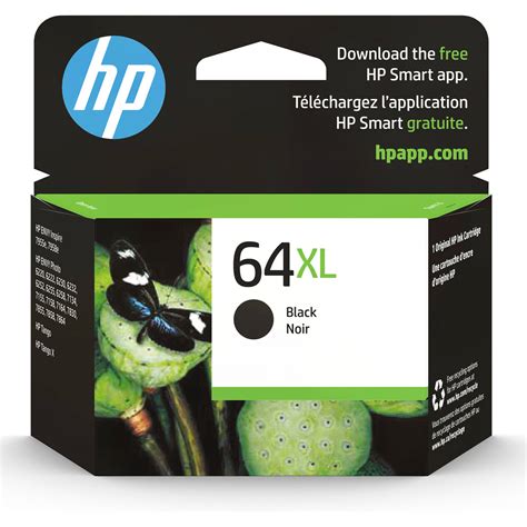 HP 64XL High Yield Black Original Ink Cartridge N9J92AN 140 B H