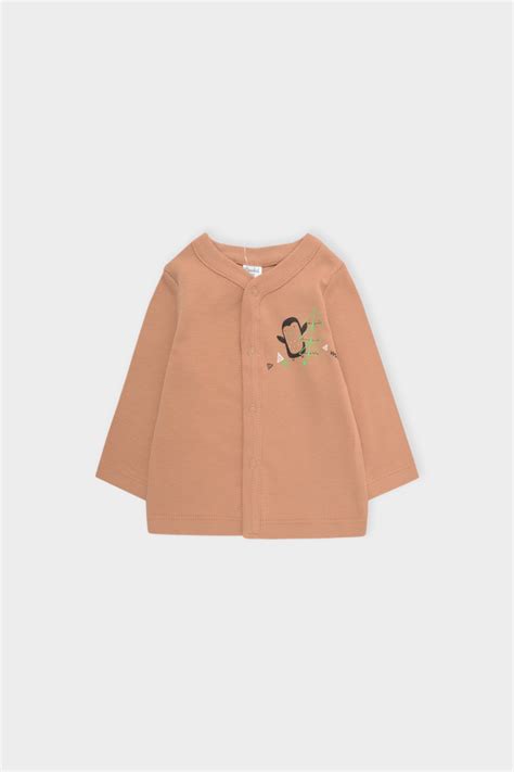 Кофточка для новорожденных, артикул: К 300450, цвет: коричневый ...