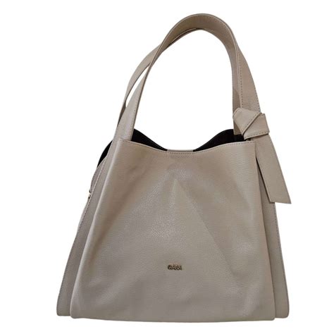 Bolso Adele En Cuero Genuino Color Nude QARA