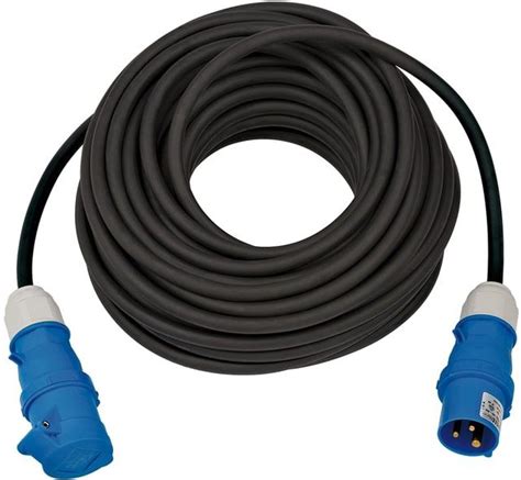 IP44 H07RN F 3G Electrical Extension Cord With CEE 230V 16A Plugs And