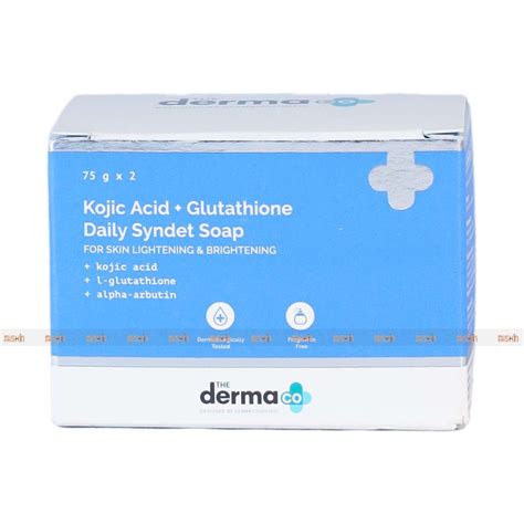 The Derma Co Kojic Acid Glutathione Daily Syndet Soap 75 GM All