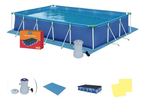 Piscina Mor Litros Combo Filtro L H V Mercadolivre