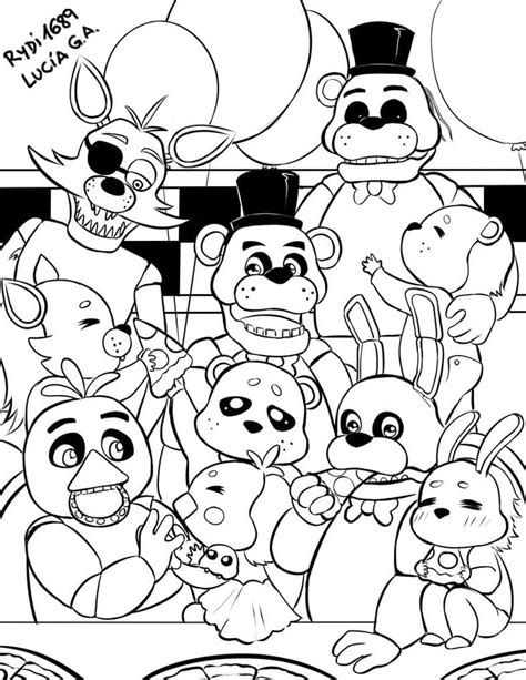 Printable Five Nights At Freddy S