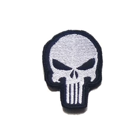 Patch Justiceiro Bordado HD Velcro Shopee Brasil