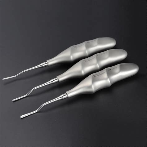 Stainless Steel Dental Luxating Root Elevators For Dental Extraction