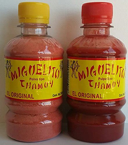 2 X Miguelito Chamoy Chilito Polvo Mexican Candy Chili Powder 2 Bottles