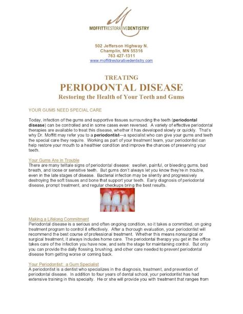 Pdf Treating Periodontal Disease Dokumen Tips