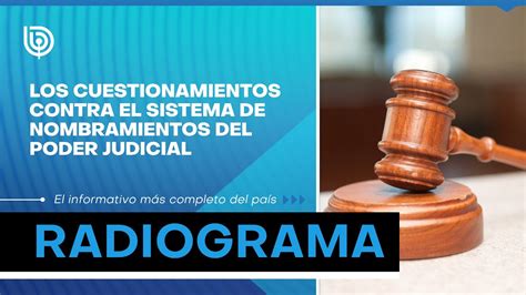 Los Cuestionamientos Contra El Sistema De Nombramientos Del Poder Judicial Youtube