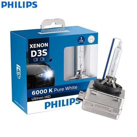 Philips Ultinon Hid Xenon D1s D2s D2r D3s D4s Wxx2 35w 6000k холодный